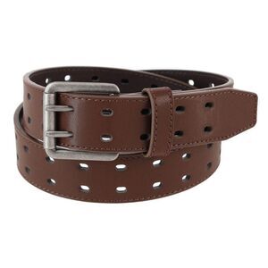 Smith's Workwear Men's Double Hole Work Belt with Roller Buckle